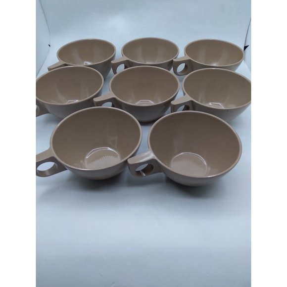 Vtg. MCM Atomic Melmac Marcrest/ Boonton 11 Melamine Cups 2 Creamers Bundle READ - Picture 11 of 16